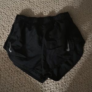 Nike black shorts, xs,